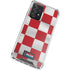 Croatia Soccer Flag Galaxy A72 5G Clear Case
